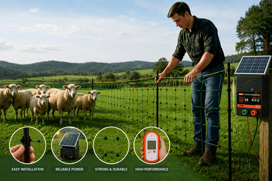 How to Install Electric Fence Netting: A Complete Guide for Farmers